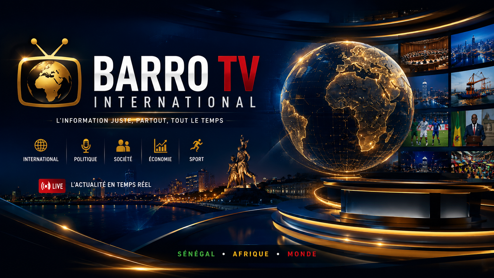 Barro TV International, l'information au Sénégal et dans le monde